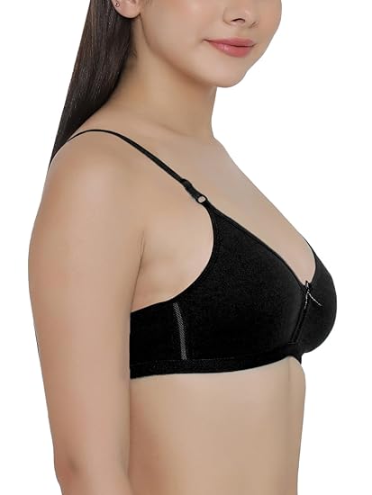 Clovia Women’s Cotton Full-Coverage T-Shirt Bra – Non-Padded, Wire-Free Comfort